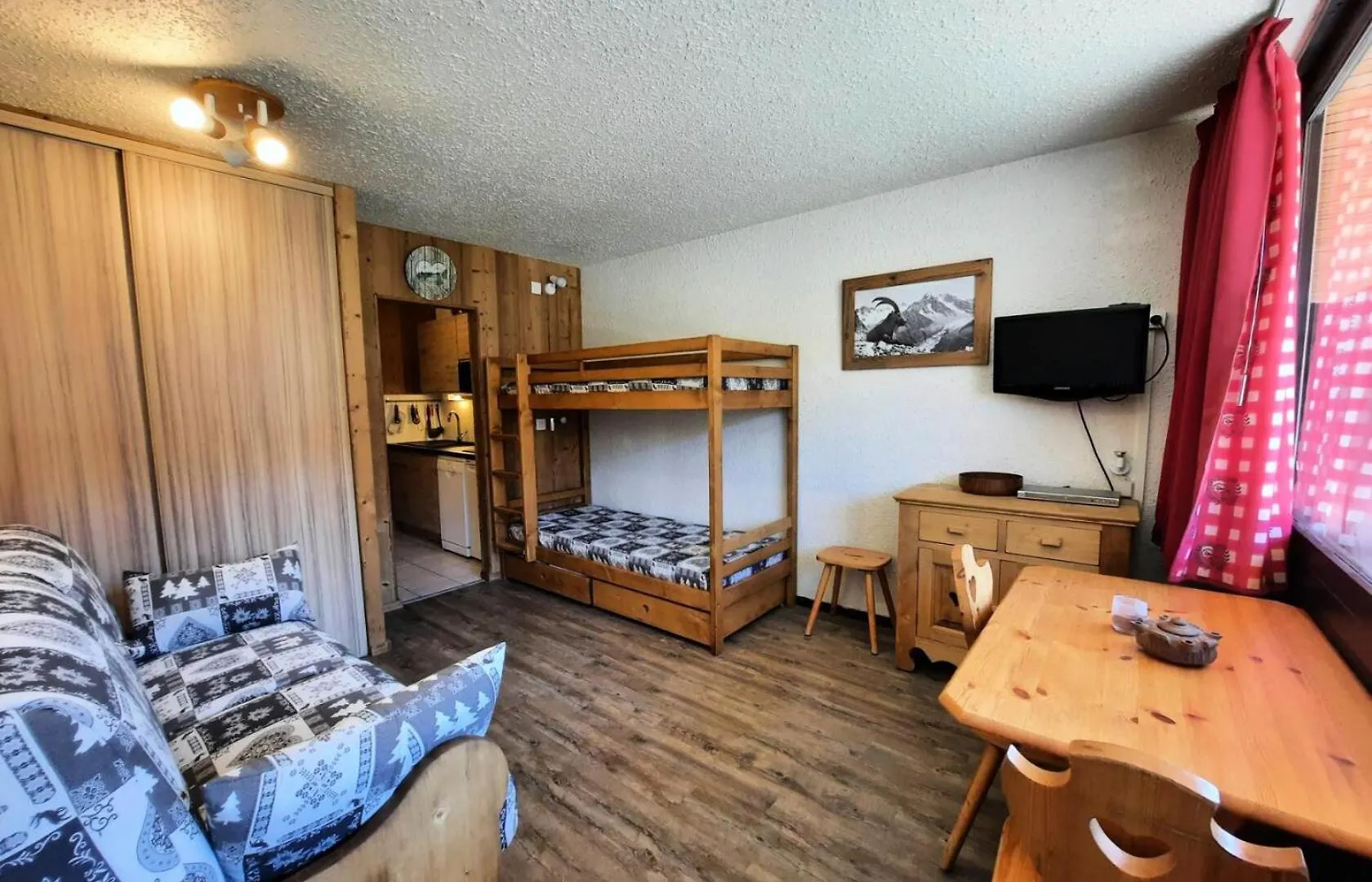 Apartment Residence Aravis - Studio Pour 3 Personnes Avec Blacon Expose Sud Mae-5944 Saint-Martin-de-Belleville
